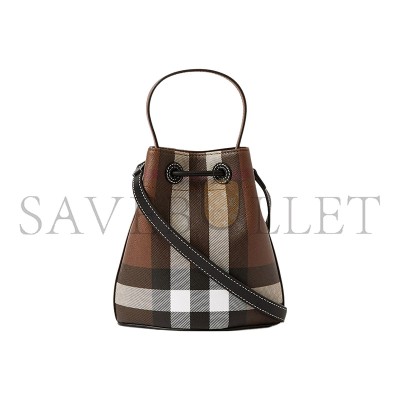 BURBERRY TB MINI BUCKET BAG 80662131 (18.5*16.5*11cm)